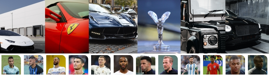 Footeballers cars