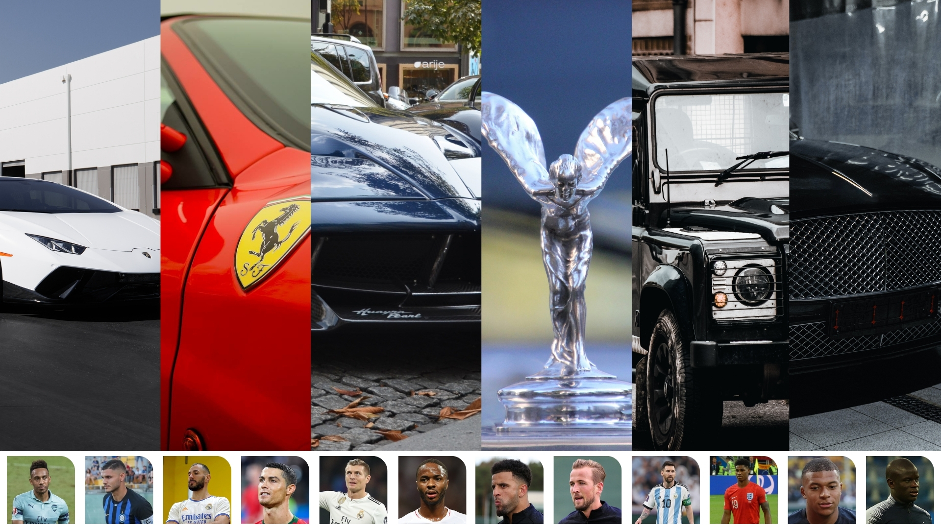 Footballers Cars